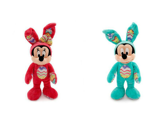 Easter Plush Minnie Mouse and Mickey Mouse , Soft Toys For Festival Celebrate