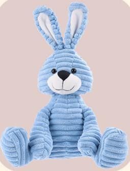 Cute and Lovely Corduroy Material Bunny Rabbit soft Toys 9inch