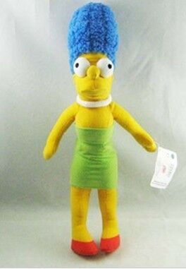 The Simpsons Stuffed Animals Cartoon Plush Toys , Polyester Material