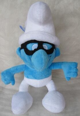 Cute Smurf Stuffed Animals Cartoon Plush Toys For Vending Crane Machine