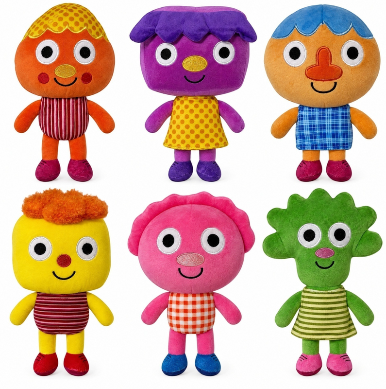 Cute soft material Plush toy Skyship Entertainment Super Simple Songs plushs
